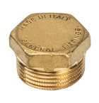 Заглушка латунная НР 1/4" General Fittings арт.260040H020000H