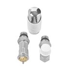 Термоcтатический комплект радиаторных кранов осевой G1/2" VIEIR VR340