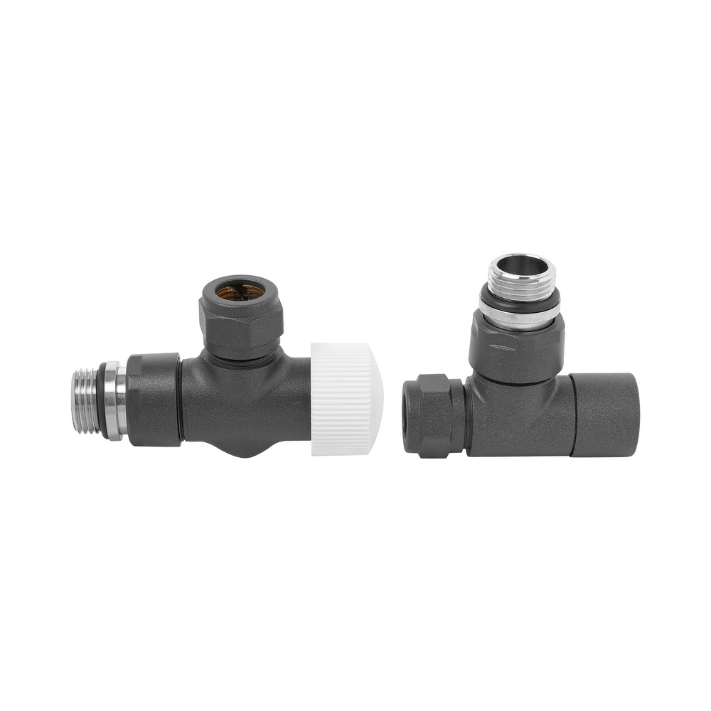 Комплект терморегулирующий осевой черный 1/2"- Ø15мм VIEIR VR500-G фото2