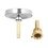 Термометр биметаллический d 63мм, с погружной гильзой 1/2″ / 0-120℃ VIEIR (YL18) фото3