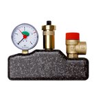 Группа безопасности для котла KSG с изоляцией 50 кВт 3.0 bar 1" ВР Afriso арт. 77 938