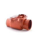 Обратный клапан для наружной канализации 110 РосТурПласт (Клапан обратный 110, гарантия 5 лет)