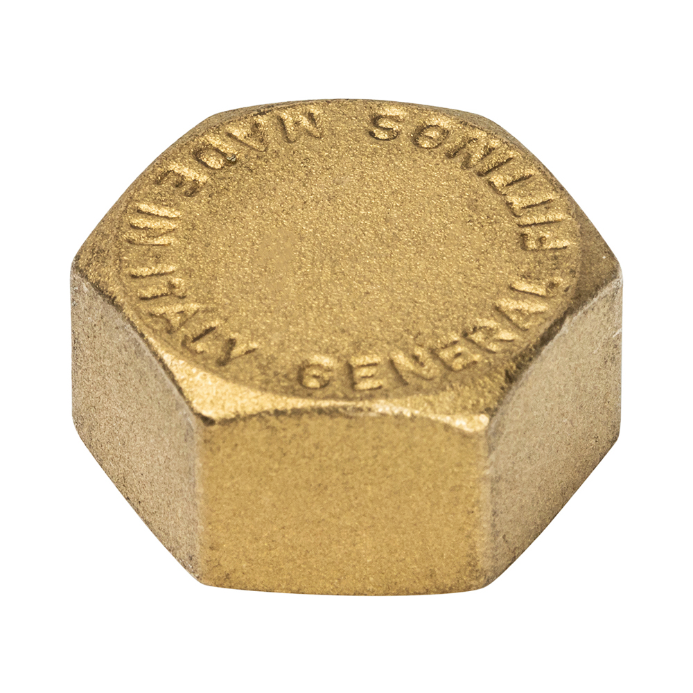 Заглушка латунная ВР 1/2" General Fittings арт. 260041H040000A фото1