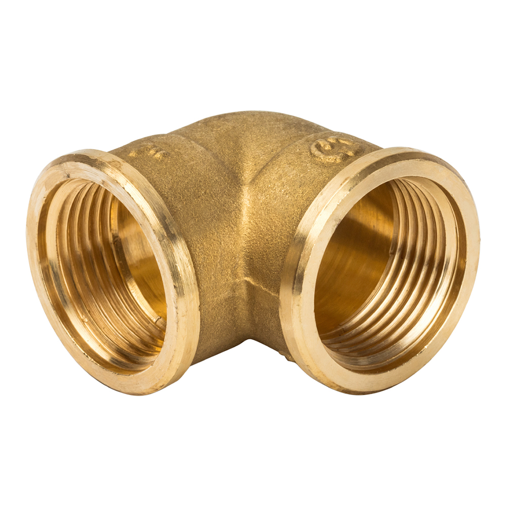 Угол латунный ВР 1" General Fittings (270025H101000A) фото1