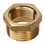 Футорка латунная НР 1/2" х 1/4" ВР General Fittings (260044H040200H) фото1