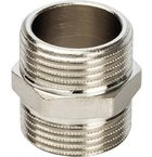 Ниппель 1" латунный никелированный General Fittings арт. 260000N101000H