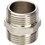 Ниппель 1" латунный никелированный General Fittings арт. 260000N101000H фото1
