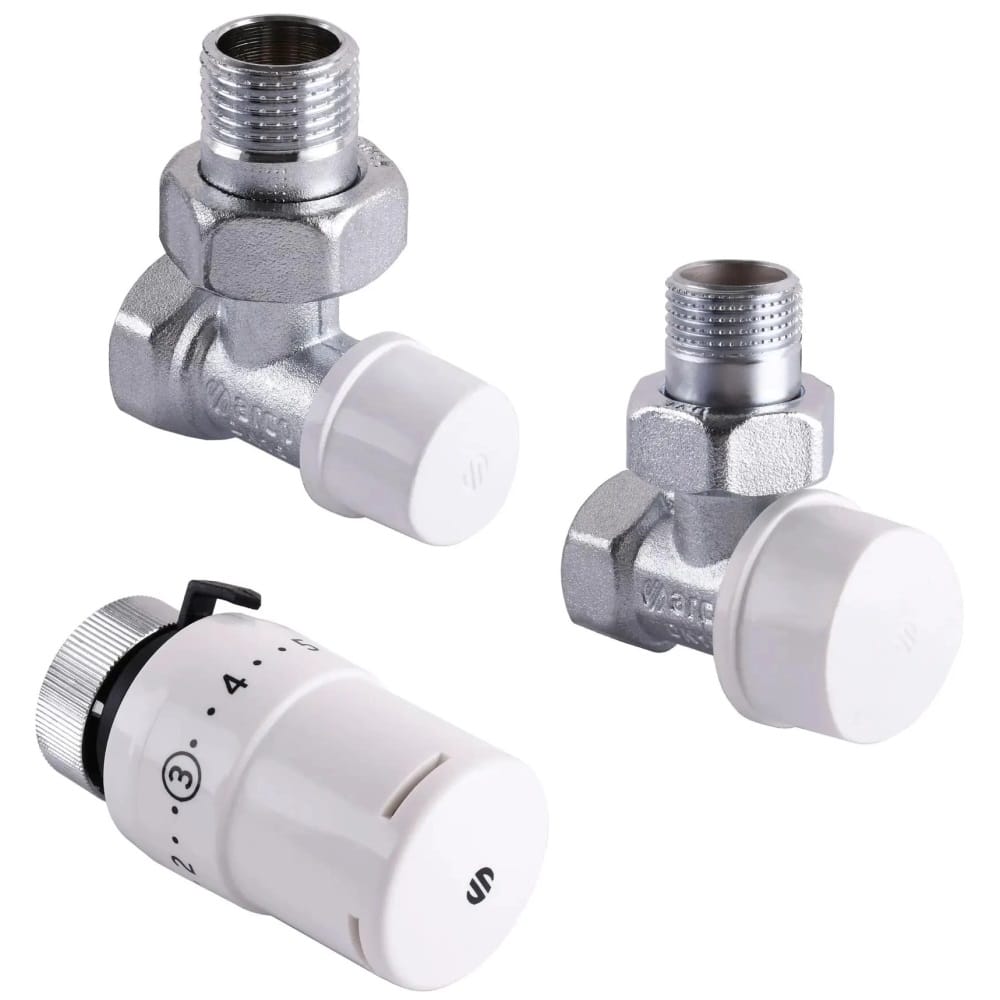 Термокомплект радиаторный угловой 1/2" Arco, KCT01 фото1