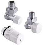 Термокомплект радиаторный угловой 1/2" Arco, KCT01