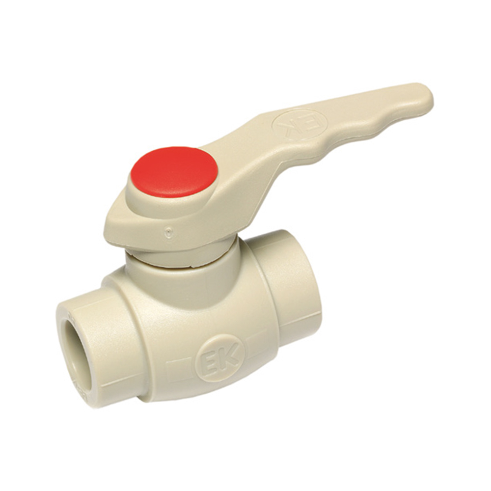 Кран Wavin EKOPLASTIK ПП 40 шаровой фото1