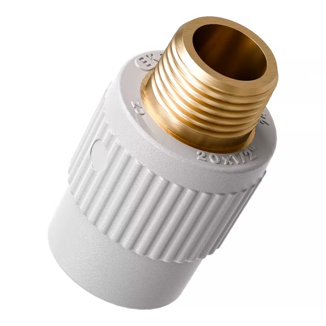 Ниппель Wavin EKOPLASTIK ПП 50х6/4" нар. фото1