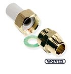 Разборное соединение Wavin EKOPLASTIK ПП 25х3/4"нар.