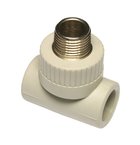 Тройник Wavin EKOPLASTIK ПП 20х1/2" нар.х20