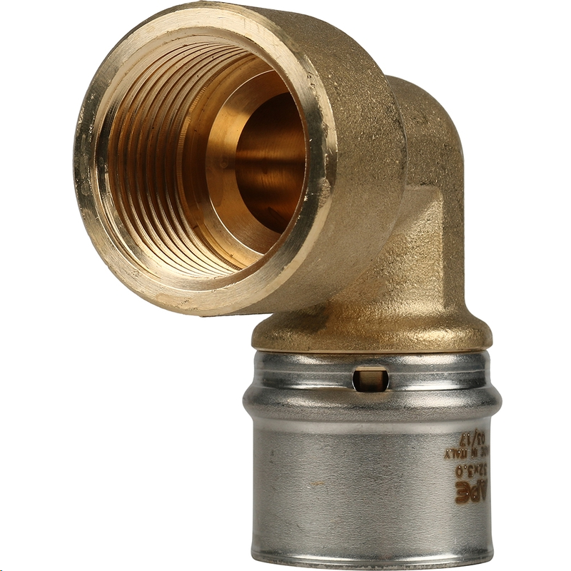 Колено APE вн. 3/4"х20 (2.0) пресс фото1