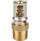 Ниппель APE нар.1/2"х16 (2.0) пресс