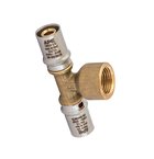 Тройник APE прох..26 (3.0)х3/4"вн.х26 (3.0) пресс