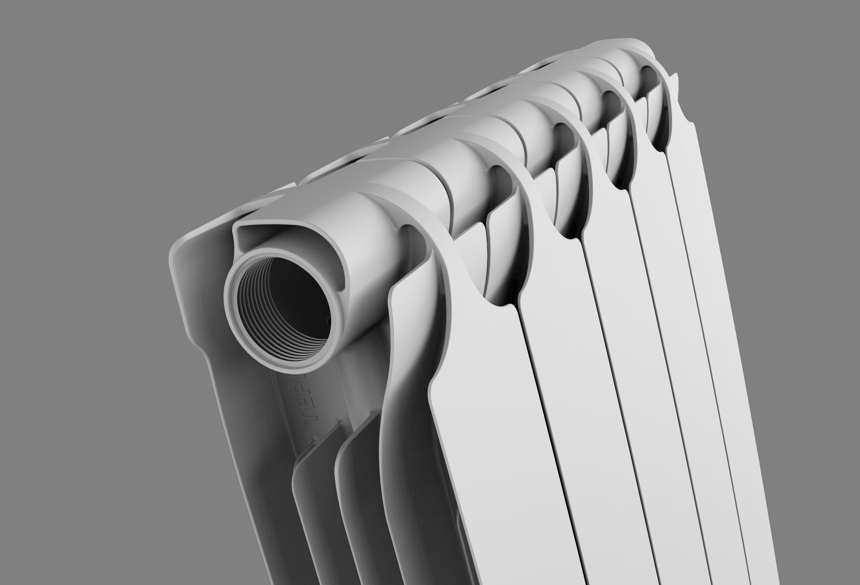 Радиатор биметаллический Теплоприбор BR1-500 фото3